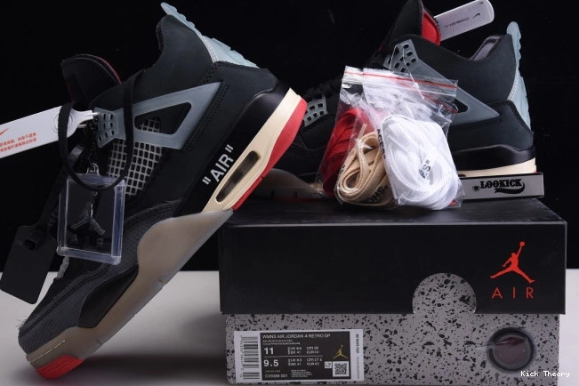 Kicked Out Shoe Store Retro Bred Air CV9388-001 Off Jordan White 4 x 0722